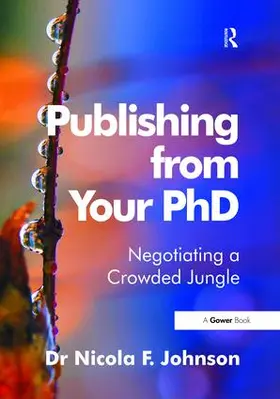 Johnson | Publishing from Your PhD | Buch | 978-1-138-47072-9 | sack.de
