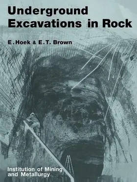 Hoek / Brown | Underground Excavations in Rock | Buch | 978-1-138-47392-8 | sack.de