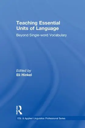 Hinkel |  Teaching Essential Units of Language | Buch |  Sack Fachmedien