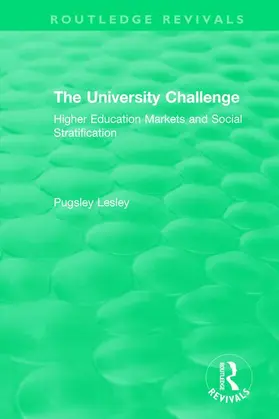 Lesley | The University Challenge (2004) | Buch | 978-1-138-48154-1 | sack.de