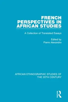 Alexandre |  French Perspectives in African Studies | Buch |  Sack Fachmedien