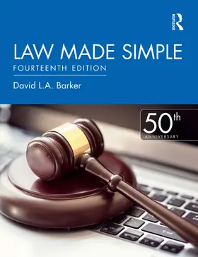 Barker | Law Made Simple | Buch | 978-1-138-48884-7 | www2.sack.de
