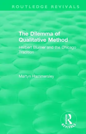Hammersley |  Routledge Revivals | Buch |  Sack Fachmedien