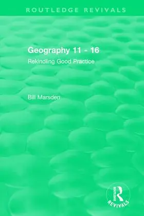 Marsden |  Geography 11 - 16 (1995) | Buch |  Sack Fachmedien