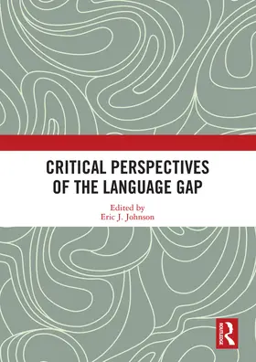Johnson |  Critical Perspectives of the Language Gap | Buch |  Sack Fachmedien