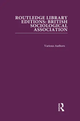 Various | Routledge Library Editions: British Sociological Association | Buch | 978-1-138-49942-3 | sack.de