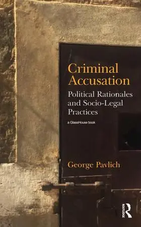 Pavlich |  Criminal Accusation | Buch |  Sack Fachmedien
