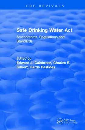 Calabrese |  Safe Drinking Water Act (1989) | Buch |  Sack Fachmedien