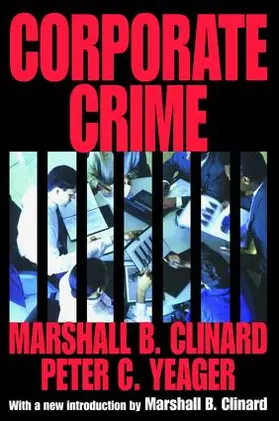 Yeager |  Corporate Crime | Buch |  Sack Fachmedien