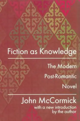 McCormick | Fiction as Knowledge | Buch | 978-1-138-52352-4 | www2.sack.de