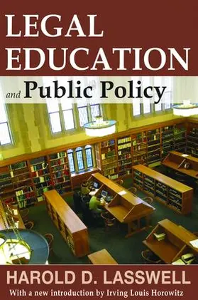 Lasswell |  Legal Education and Public Policy | Buch |  Sack Fachmedien