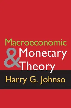 Johnson |  Macroeconomics and Monetary Theory | Buch |  Sack Fachmedien