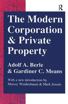 Berle / Means |  The Modern Corporation and Private Property | Buch |  Sack Fachmedien
