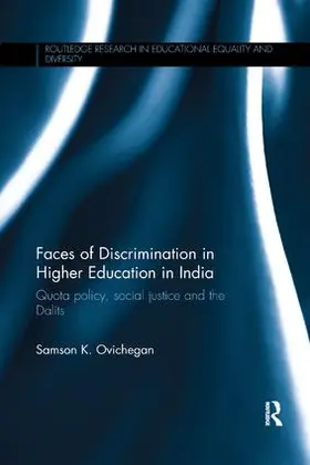 Ovichegan |  Faces of Discrimination in Higher Education in India | Buch |  Sack Fachmedien