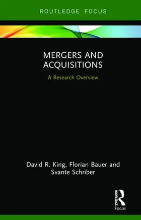 King / Bauer / Schriber |  Mergers and Acquisitions | Buch |  Sack Fachmedien