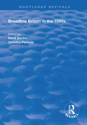 Gordon / Pantazis | Breadline Britain in the 1990s | Buch | 978-1-138-60758-3 | sack.de