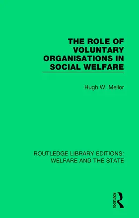 Mellor |  The Role of Voluntary Organisations in Social Welfare | Buch |  Sack Fachmedien