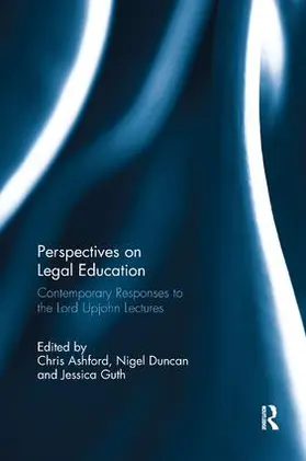Ashford / Duncan / Guth |  Perspectives on Legal Education | Buch |  Sack Fachmedien