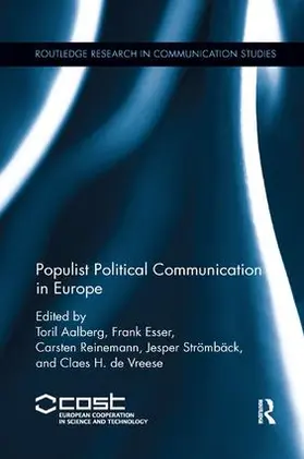 Aalberg / Esser / Reinemann |  Populist Political Communication in Europe | Buch |  Sack Fachmedien