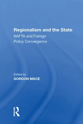 Mace |  Regionalism and the State | Buch |  Sack Fachmedien