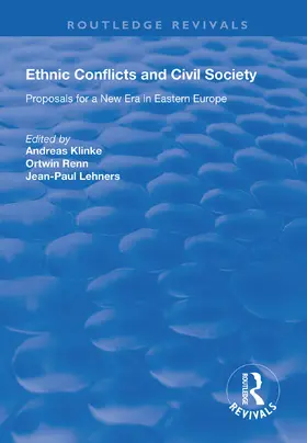 Klinke / Renn / Lehners |  Ethnic Conflicts and Civil Society | Buch |  Sack Fachmedien