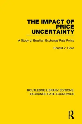 Coes |  The Impact of Price Uncertainty | Buch |  Sack Fachmedien