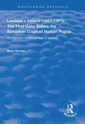 Doolan |  Lawless v Ireland (1957-1961) | Buch |  Sack Fachmedien