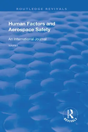 Harris / Muir |  Human Factors and Aerospace Safety | Buch |  Sack Fachmedien