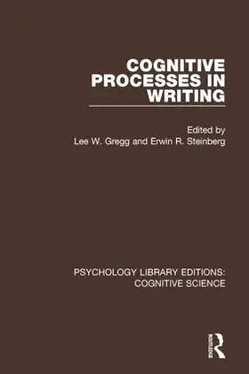 Gregg / Steinberg |  Cognitive Processes in Writing | Buch |  Sack Fachmedien