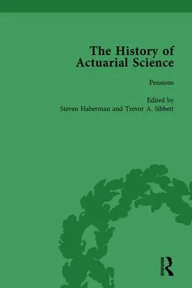 Haberman / Sibbett |  The History of Actuarial Science Vol VI | Buch |  Sack Fachmedien