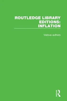 Various | Routledge Library Editions: Inflation | Buch | 978-1-138-65251-4 | www2.sack.de