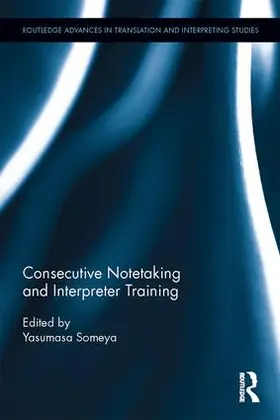Someya |  Consecutive Notetaking and Interpreter Training | Buch |  Sack Fachmedien