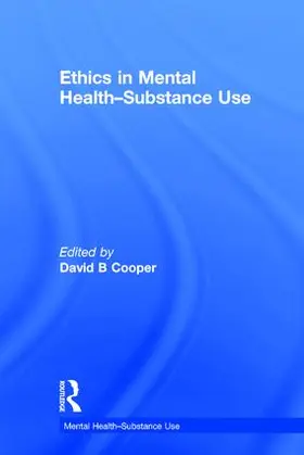 Cooper |  Ethics in Mental Health-Substance Use | Buch |  Sack Fachmedien