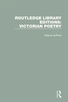 Routledge Library Editions: Victorian Poetry | Buch | 978-1-138-67471-4 | www2.sack.de