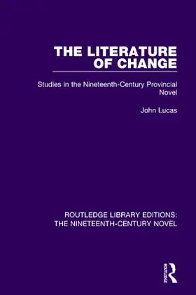 Lucas |  The Literature of Change | Buch |  Sack Fachmedien