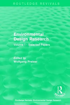 Preiser |  Environmental Design Research | Buch |  Sack Fachmedien