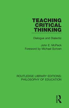 McPeck |  Teaching Critical Thinking | Buch |  Sack Fachmedien
