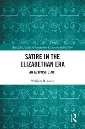 Jones |  Satire in the Elizabethan Era | Buch |  Sack Fachmedien