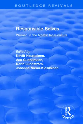 Nousiainen / Gunnarsson / Niemi-Kiesilinen |  Responsible Selves | Buch |  Sack Fachmedien