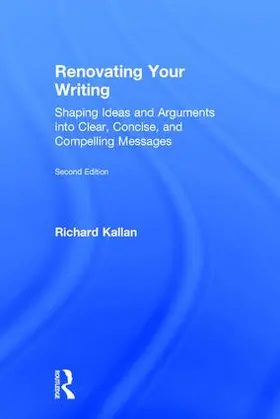 Kallan |  Renovating Your Writing | Buch |  Sack Fachmedien