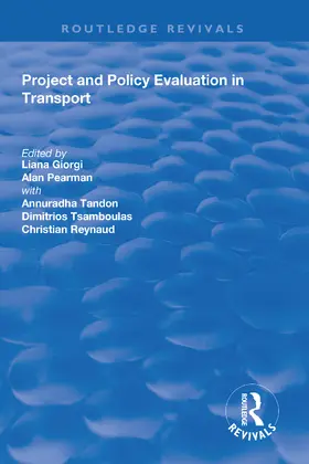 Giorgi / Pearman / Tandon |  Project and Policy Evaluation in Transport | Buch |  Sack Fachmedien