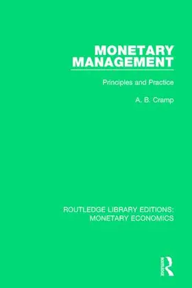 Cramp |  Monetary Management | Buch |  Sack Fachmedien