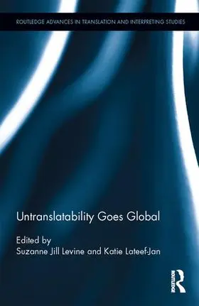 Levine / Lateef-Jan |  Untranslatability Goes Global | Buch |  Sack Fachmedien