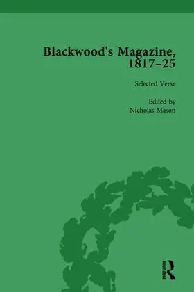 Mason / Strachan / Jarrells |  Blackwood's Magazine, 1817-25, Volume 1 | Buch |  Sack Fachmedien