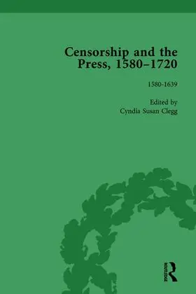 Kemp / McElligott / Susan |  Censorship and the Press, 1580-1720, Volume 1 | Buch |  Sack Fachmedien