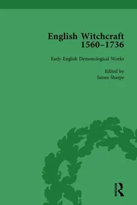 Sharpe / Golden |  English Witchcraft, 1560-1736, vol 1 | Buch |  Sack Fachmedien
