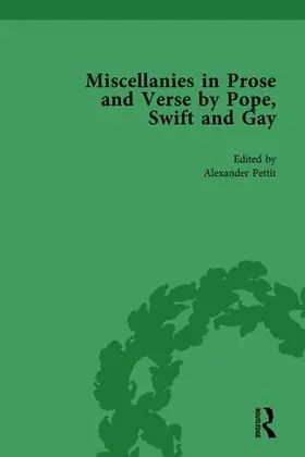 Pettit / Rees-Mogg |  Miscellanies in Prose and Verse by Pope, Swift and Gay Vol 3 | Buch |  Sack Fachmedien