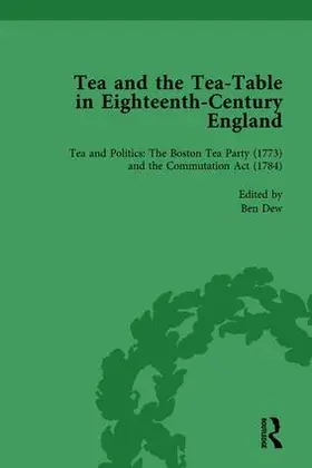 Ellis / Coulton / Dew |  Tea and the Tea-Table in Eighteenth-Century England Vol 4 | Buch |  Sack Fachmedien