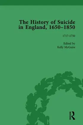 Robson / Seaver / McGuire |  The History of Suicide in England, 1650–1850, Part I Vol 4 | Buch |  Sack Fachmedien
