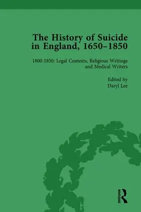 Robson / Seaver / McGuire |  The History of Suicide in England, 1650–1850, Part II vol 7 | Buch |  Sack Fachmedien